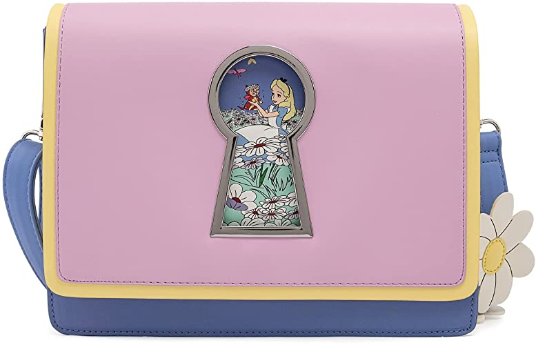 Loungefly Disney Alice in Wonderland Key Hole Crossbody Bag
