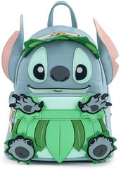 LOUNGEFLY Disney Stitch Luau Cosplay Womens Double Strap Shoulder Bag Purse