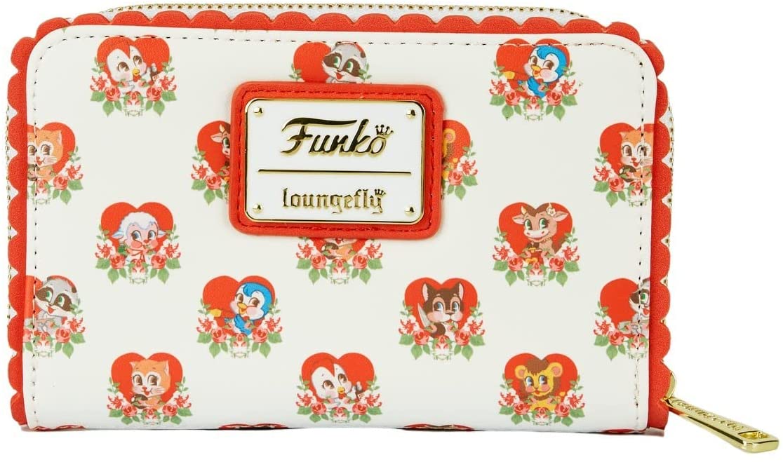 LOUNGEFLY x Funko Villainous Valentines Zip-Around Wallet