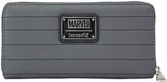 LOUNGEFLY Marvel Winter Soldier Cosplay Zip-Around Wallet