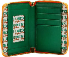 LOUNGEFLY Netflix Stranger Things Hawkins High Zip Around Wallet