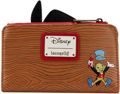 LOUNGEFLY Disney Pinocchio Peeking Flap Wallet