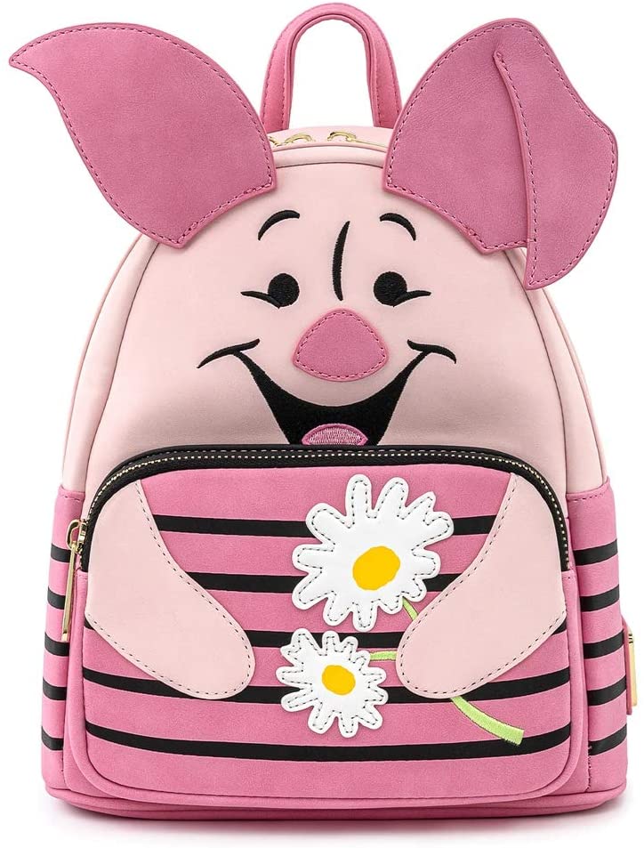 Loungefly Disney Winnie the Pooh Piglet Double Strap Shoulder Bag