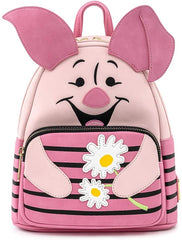 Loungefly Disney Winnie the Pooh Piglet Double Strap Shoulder Bag