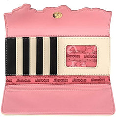 LOUNGEFLY Disney Aristocats Piano Kitties Faux Leather Wallet