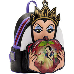 LOUNGEFLY Disney Villains Evil Queen Apple Mini Backpack