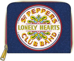LOUNGEFLY The Beatles Sgt Peppers Lonely Hearts Club Band Zip Around Wallet
