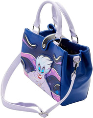 LOUNGEFLY The Little Mermaid Ursula Plotting Glow Crossbody Bag