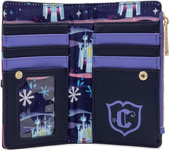 LOUNGEFLY Disney Cinderella Castle Series Flap Wallet