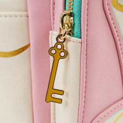 LOUNGEFLY Cinderella Gus and Jaq Teacup Double Strap Shoulder Bag
