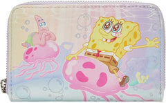 LOUNGEFLY SpongeBob Schwammkopf Loungefly Pastel Jelly Fishing Women's Purse Multicoloured, multi-coloured, Standard