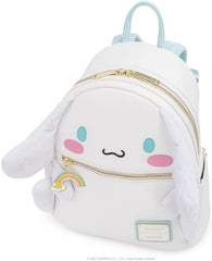 LOUNGEFLY Sanrio Cinnamoroll Cosplay Adult Womens Double Strap Shoulder Bag Purse