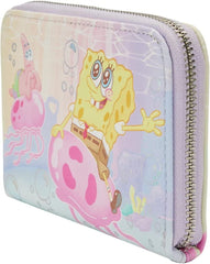 LOUNGEFLY SpongeBob Schwammkopf Loungefly Pastel Jelly Fishing Women's Purse Multicoloured, multi-coloured, Standard