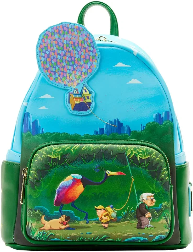 LOUNGEFLY Up Moment Jungle Stroll Double Strap Shoulder Bag