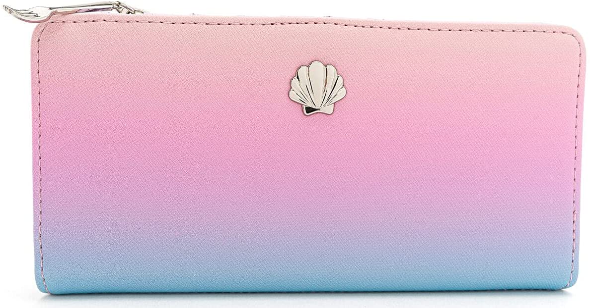 LOUNGEFLY x Disney The Little Mermaid Dinglehopper Foldable Wallet