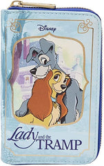 LOUNGEFLY Disney Lady and the Tramp Classic Book Wallet