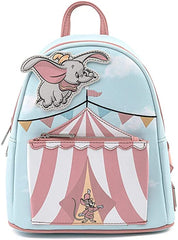 LOUNGEFLY Dumbo Flying Circus Tent Mini Backpack