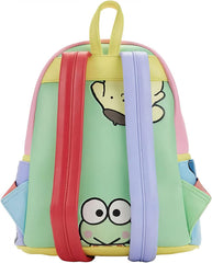 LOUNGEFLY Sanrio Hello Kitty and Friends Color Block Womens Double Strap Shoulder Bag Purse