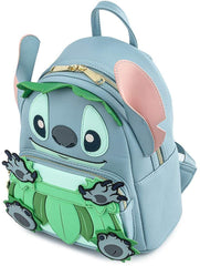LOUNGEFLY Disney Stitch Luau Cosplay Womens Double Strap Shoulder Bag Purse