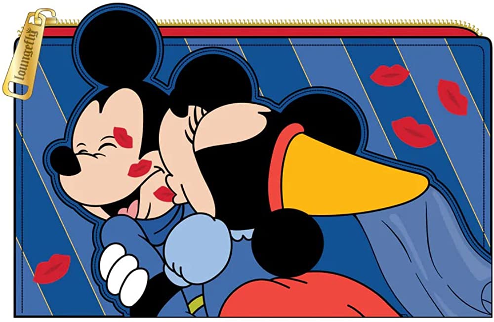 LOUNGEFLY Disney Brave Little Tailor Mickey Minnie Wallet