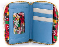 LOUNGEFLY Elf Buddy & Friends Zip Around Wallet- Christmas Cosplay Cute Wallets