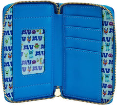 LOUNGEFLY Monster's University Scare Games Zip Around Wallet