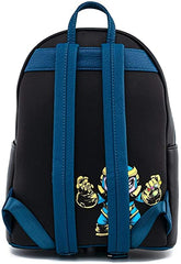 LOUNGEFLY Marvel Sy Chibi Group Double Strap Shoulder Bag