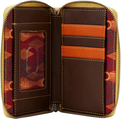 LOUNGEFLY Marvel Black Panther Okoye Zip Around Wallet