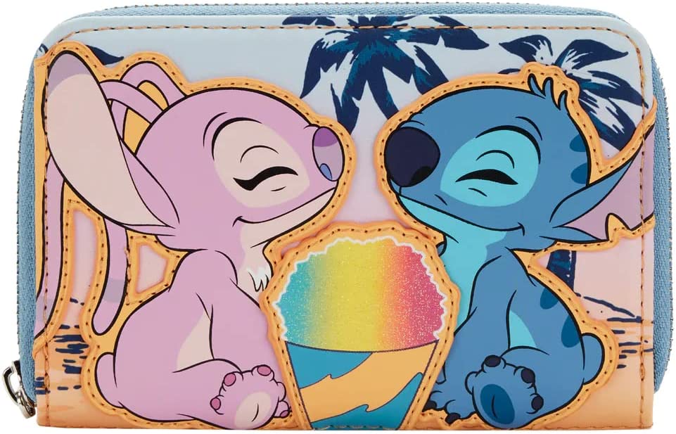 LOUNGEFLY Disney Lilo and Stitch Snow Cone Date Night Wallet