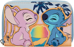 LOUNGEFLY Disney Lilo and Stitch Snow Cone Date Night Wallet