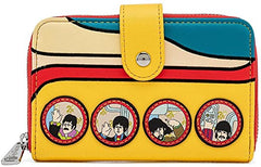 Loungefly Birsppy Beatles Yellow Submarine Zip Around Wallet