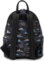 Loungefly Disney Classic Characters Clouds Double Strap Shoulder Bag
