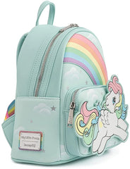 Loungefly My Little Pony Rainbow Light Blue-Rainbow Mini Backpack