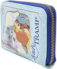 LOUNGEFLY Disney Lady and the Tramp Classic Book Wallet