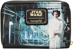LOUNGEFLY Star Wars A New Hope Final Frames Zip Around Wallet