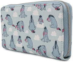 LOUNGEFLY Disney Winnie the Pooh Eeyore Zip Around Wallet