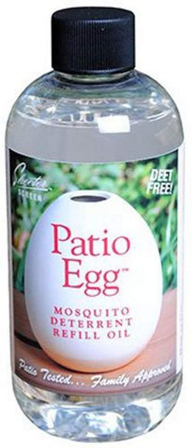 Skeeter Screen 90602 Patio Egg Diffuser Refill Oil, 8 oz, 8-Ounce