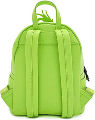 LOUNGEFLY The Grinch Faux Leather Mini Backpack