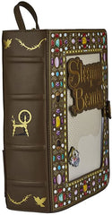 LOUNGEFLY Disney Sleeping Beauty Collector Pin Women's Double Strap Shoulder Bag Purse