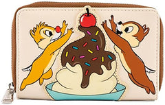 Loungefly Disney Chip and Dale Cherry On Top Faux Leather Wallet