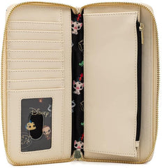 LOUNGEFLY Disney Princess Circles Zip Around Wallet