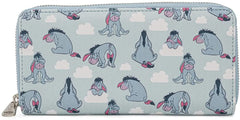 LOUNGEFLY Disney Winnie the Pooh Eeyore Zip Around Wallet