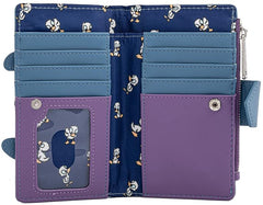 LOUNGEFLY Disney Lilo and Stitch Story Time Duckies Flap Wallet