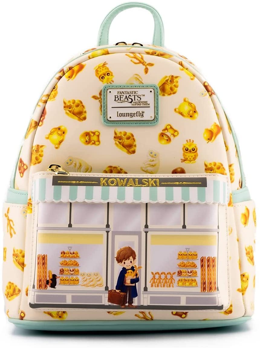LOUNGEFLY Fantastic Beasts Kowalski Bakery Womens Double Strap Shoulder Bag Purse