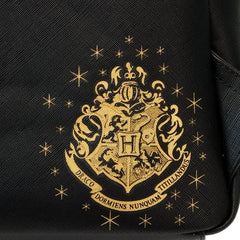 LOUNGEFLY Harry Potter Trilogy Series 2 Triple Pocket Double Strap Shoulder Bag