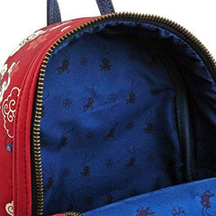 LOUNGEFLY Mushu Cloud Print Mini Backpack