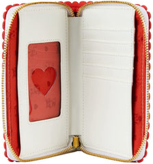 LOUNGEFLY x Funko Villainous Valentines Zip-Around Wallet