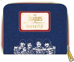 LOUNGEFLY The Beatles Sgt Peppers Lonely Hearts Club Band Zip Around Wallet