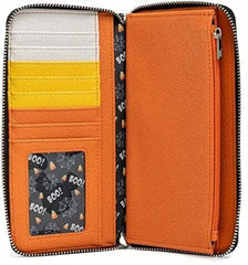 LOUNGEFLY Disney Spooky Mice Candy Corn Ziparound Wallet