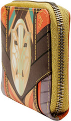 LOUNGEFLY Marvel Black Panther Okoye Zip Around Wallet